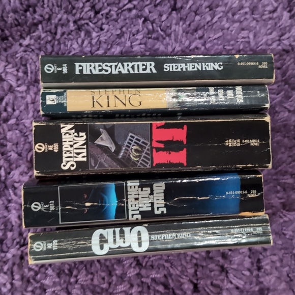 Vintage Steven King Paperback lot - Cujo - IT - Firestarter - Stand - Girl Who - Picture 2 of 10